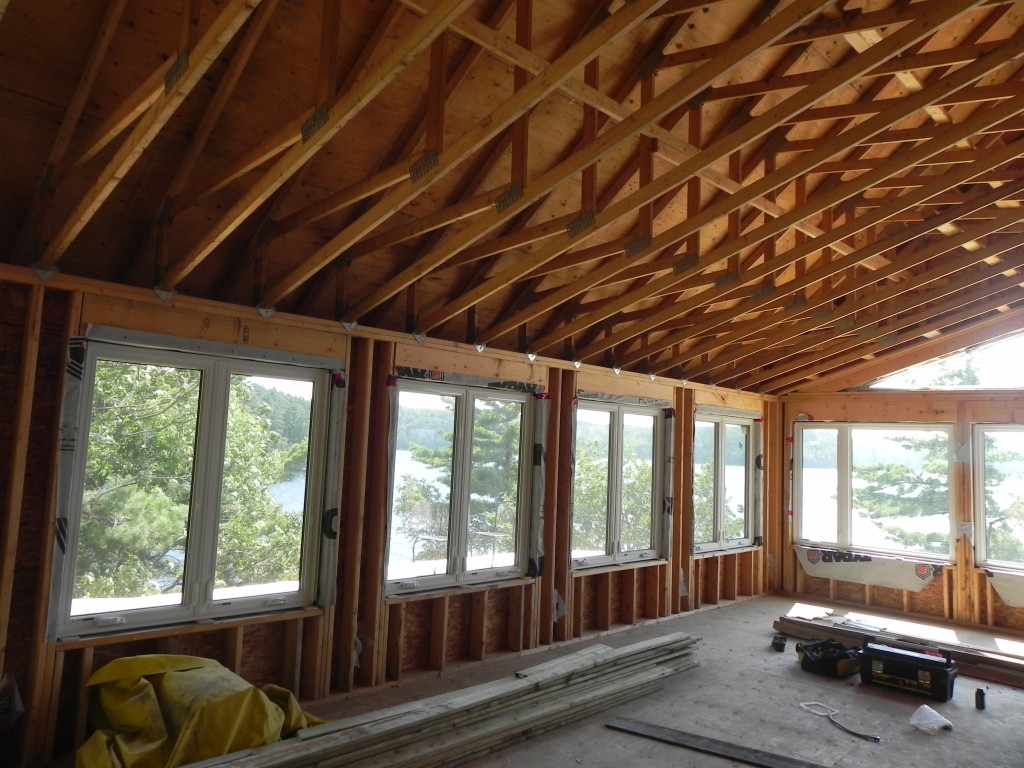 Mill Lake Cottage Interior from Dining Room