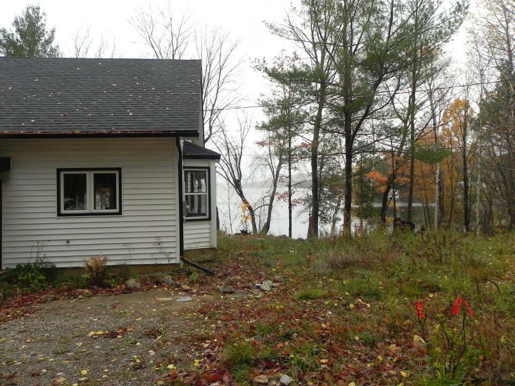 Lake of Bays Addtion - Before Construction View Towards Lake
