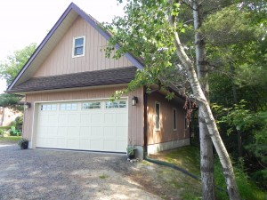 Partridge Bay Garage After Construction Front Right