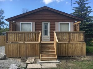 Keswick Deck #2 - After Construction Front View
