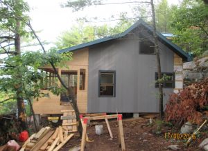 NML Cottage - During Construction - Rear