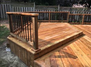 Aurora Deck - After Construction Right Side View