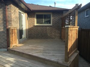 Bradford Deck - After Construction Front View
