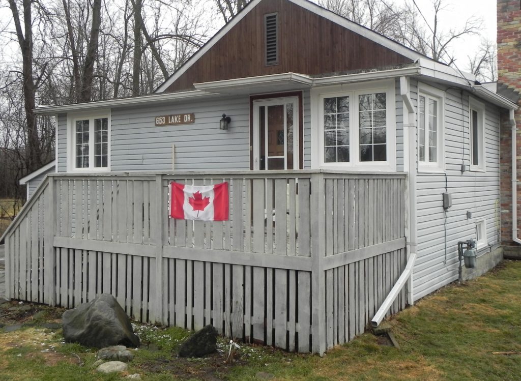 Willow Beach Deck 2 - Before Construction Front Right View