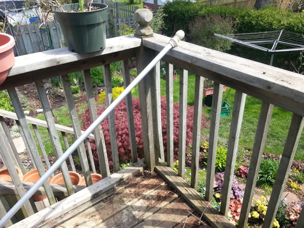 Niagara Deck - Before Construction Guard Corner