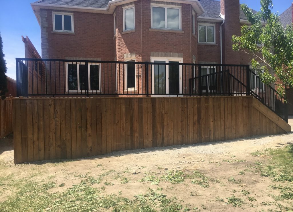 Grovepark Deck - After Construction Front View