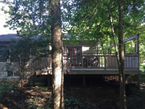 Bracebridge Porch - Before Construction Front