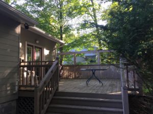 Bracebridge Porch - Before Construction Left Side