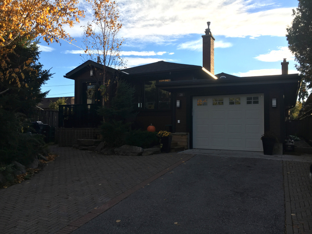 Etobicoke Addition & Reno - After Construction Front