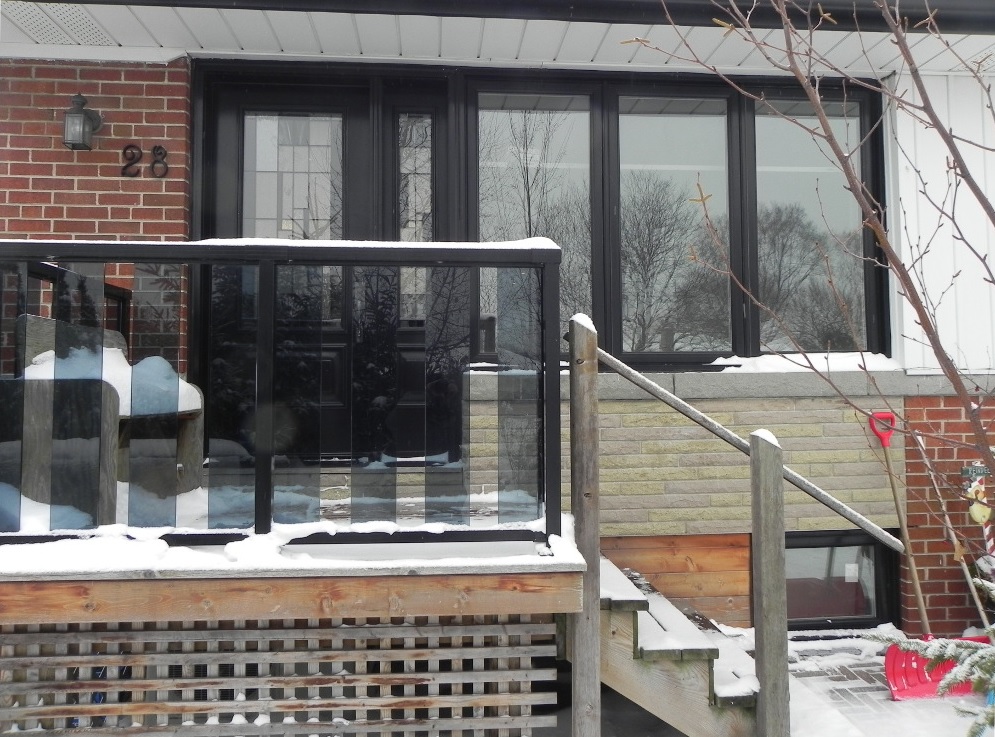 Etobicoke Addition & Reno - Before Construction Porch Front