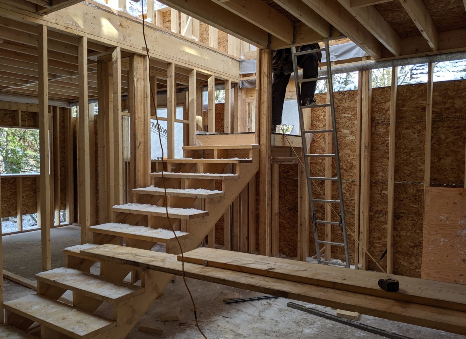Baysville-Cottage-After-Stair-Framing-2