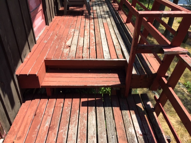 Georgian Bay Deck Before On Deck